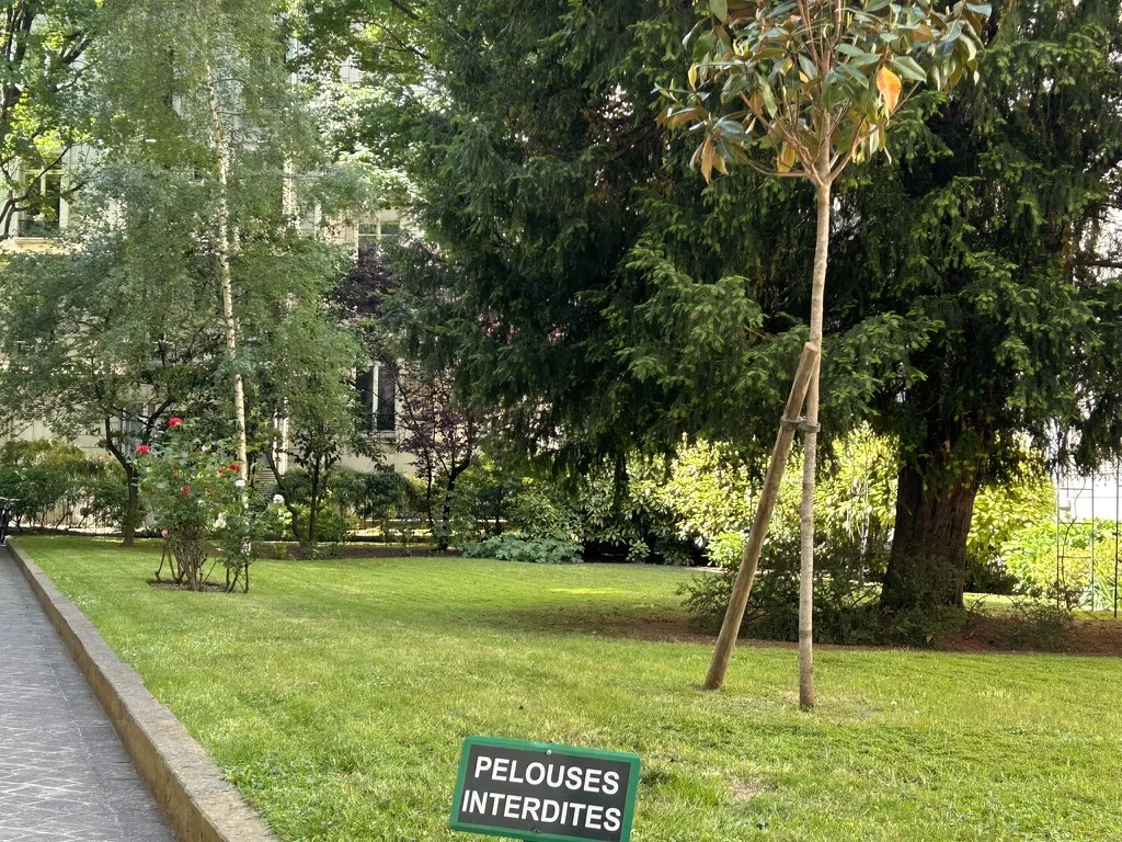 Espace vert réalisé